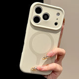 Liquid Silicone Magnetic Phone Case For iPhone
