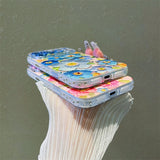 Flower-shaped Epoxy Phone Case For iPhone