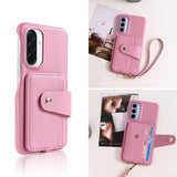 Card Holder PU Leather Phone Case For Samsung