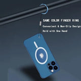 Translucent Magnetic Wireless Slim Cover for iPhone