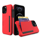 Credit Card Protective Wallets Case For iPhone