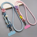 Flower-patterned Crossbody Multi-functional Neck Strap