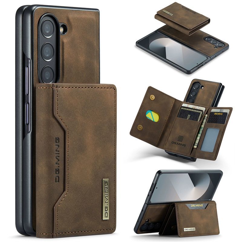 2 in 1 Magnetic Card Holder Phone Case For Samsung Z FOLD