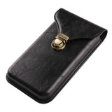 Vertical Flip Phone Belt Bag Leather Phone Case For iPhone