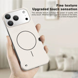 Frameless Solid Color Magnetic Case For iPhone