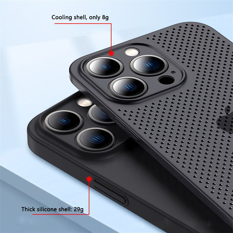 Ultra-thin Mesh Cooling Case for IPhone