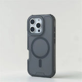 3 IN 1 Translucent Armor Wireless Charge Cases For iPhone