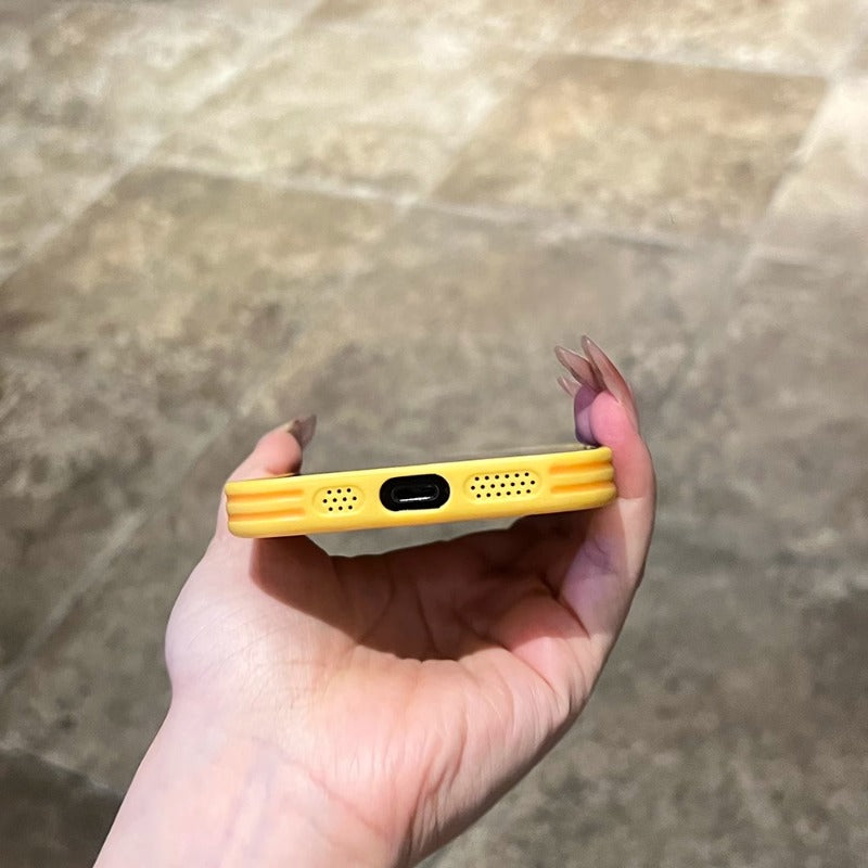 Contrast Color Heat Dissipation Magnetic Phone Case For iPhone