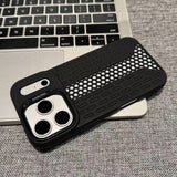 Hollow-out Heat Dissipation Phone Case For iPhone