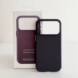 Premium Woven-Texture Magnetic Wireless Charging Phone Case for iPhone
