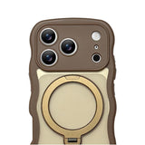 Wave-shaped Shockproof Phone Case For iPhone