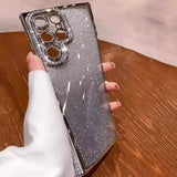Glitter Rhinestone Case For Samsung