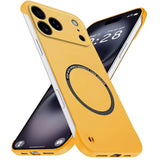 Matte Anti-Scratch Hard Magnetic Frameless Phone Case For iPhone