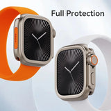 Metal Shell PC Back Cover For Apple Watch 49mm 46mm 45mm 44mm