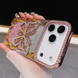 Gradient Color Glitter Diamonds Case For iPhone