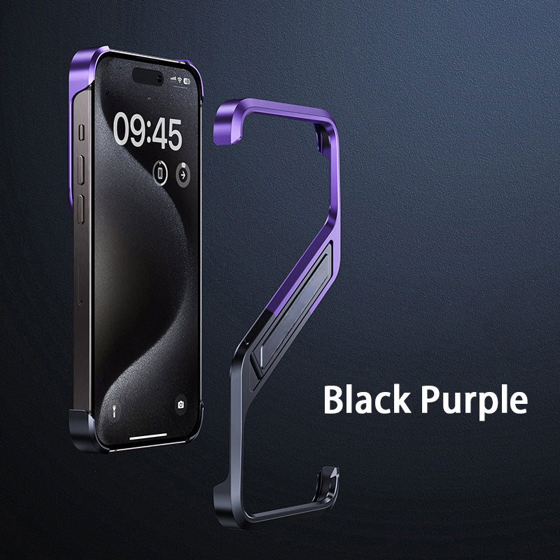 Luxurious Metal Frameless Phone Case For iPhone