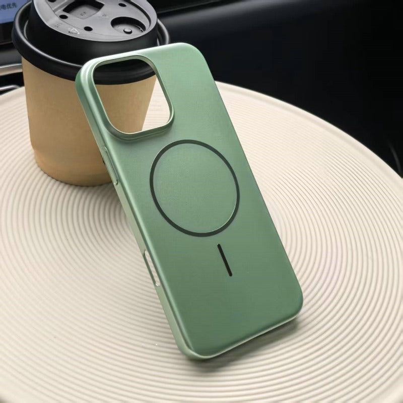 Ultra-thin Metallic Paint Phone Case For iPhone