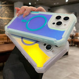 Electroplating Magnetic Phone Case For iPhone