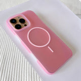 Ice Cream Translucent Magnetic Phone Case For iPhone