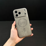 Retro Leather Magnetic Phone Case For iPhone
