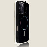 Glitter Magnetic Lens Holder Phone Case For iPhone