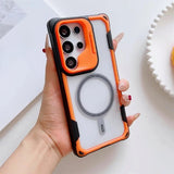 Luxury Magnetic Silicone Case For Samsung