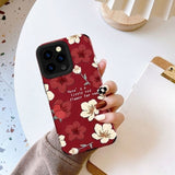 Flower Bud Soft Phone Case For iPhone