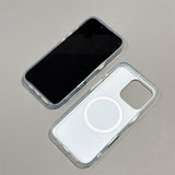 Contrast Color Magnetic Phone Case For iPhone
