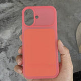 Liquid Silicone Semi-transparent Phone Case For iPhone
