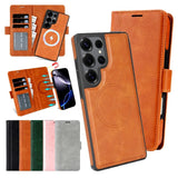 2 in 1 Wallet Magnetic Case For Samsung