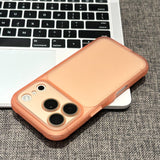 Frosted Semi-Transparent Phone Case For iPhone