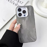 Magnetic Leather Camouflage Pattern All-inclusive Anti-fall Mobile Phone Case For iPhone