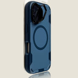 Triple-proof Bracket Frame Magnetic Phone Case For iPhone