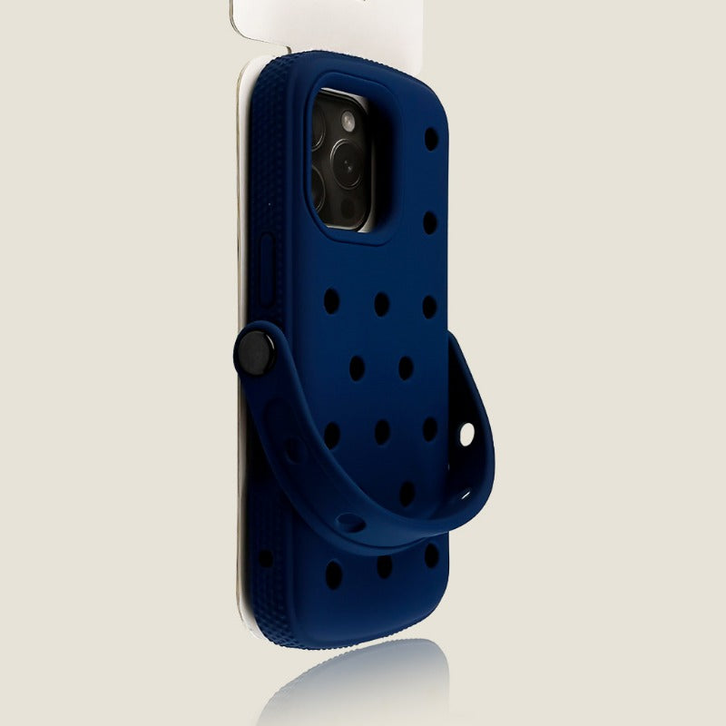 Hole Silicone Soft Phone Case For iPhone