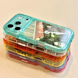 Transparent Candy-Colored Phone Case For iPhone