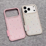 Polka Dot Shockproof Phone Case For iPhone