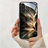 Leaf Pattern Phone Case For Samsung