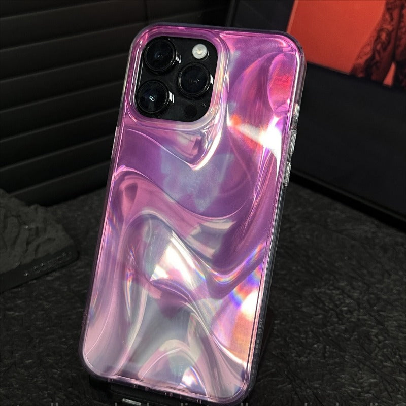 Blurred Flowing Light Phone Case For iPhone