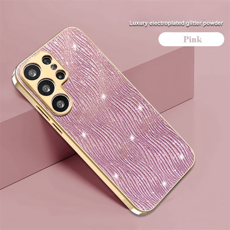 Electroplating Glitter Phone Case For Samsung