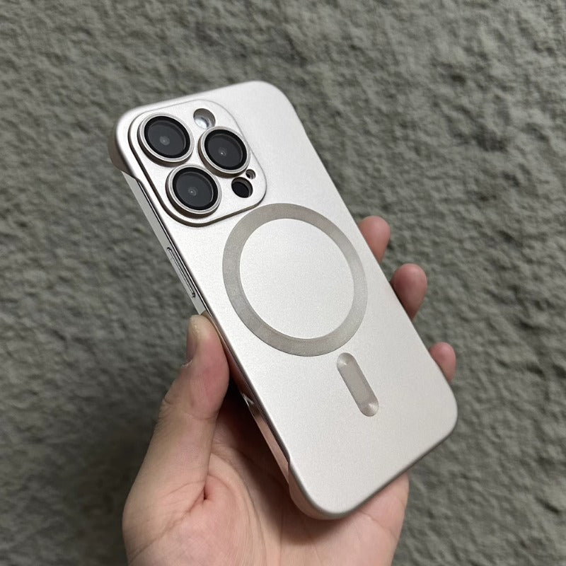 Frameless Magnetic Phone Case For iPhone