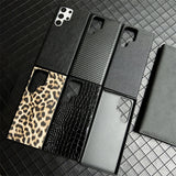 Frosted Leather Pattern Anti-fall Mobile Phone Case For Samsung