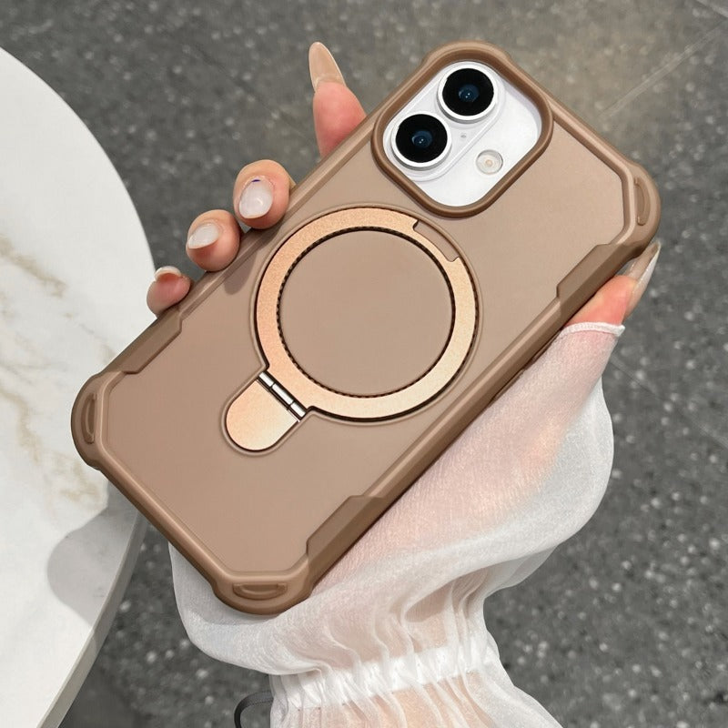 Hidden Folding Magnetic Phone Case For iPhone