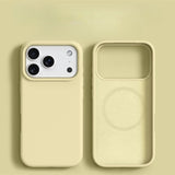 Liquid Silicone Magnetic  Phone Case for iPhone