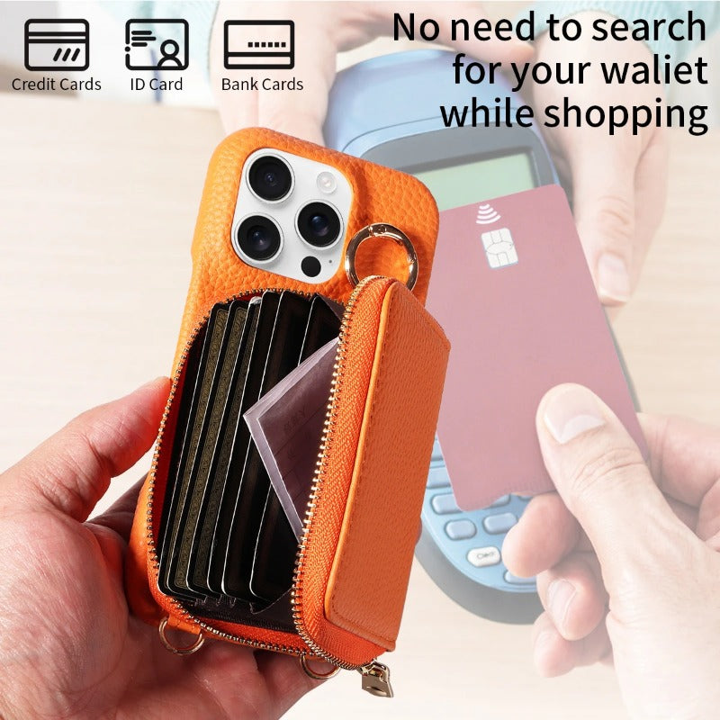 High Quality Faux Leather Phone Case For iPhone