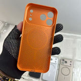 Breathable and Heat-dissipating Magnetic Phone Case For iPhone