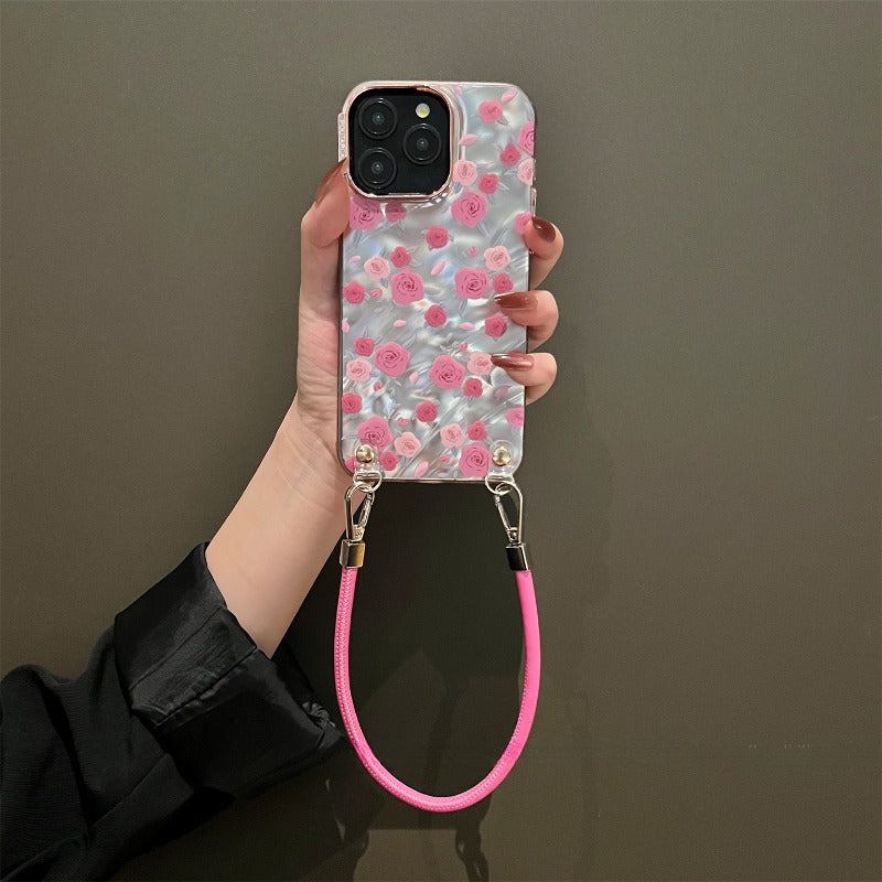 Fresh Pink Flower Phone Case For iPhone