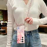 Crossbody Soft Phone Case For Samsung