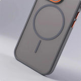 Luxury Matte Translucent Magnetic Case For iPhone