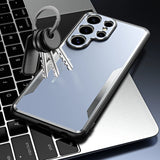 Metal Frosted Shockproof Phone Case For Samsung
