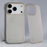 Ultra-Thin Frameless Glossy Matte Case For iPhone